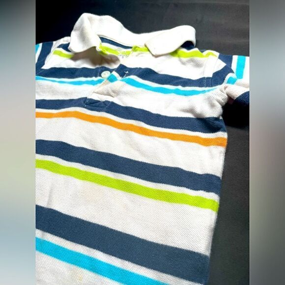 🔥❤️🔥 Build A Bundle! Jumping Beans Polo Multicolor Stripes Infant Clothe… - Picture 1 of 4